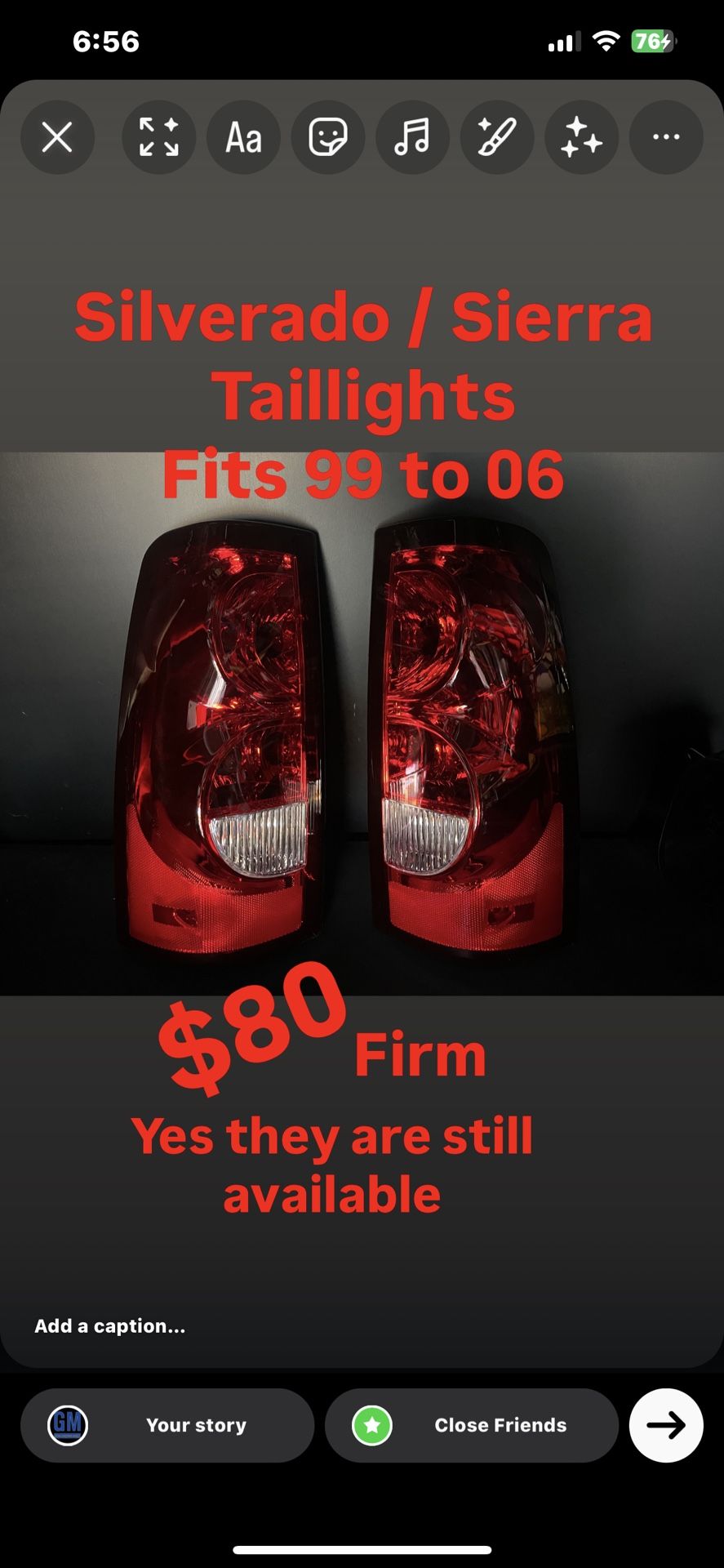 Silverado Taillights