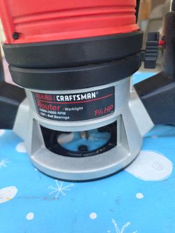 Router craftsman  nuevo con 7 puntas $$$ 70