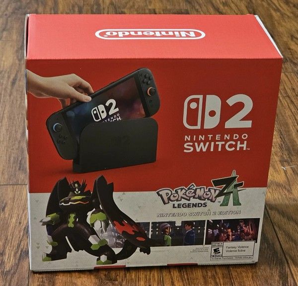 Nintendo Switch 2 Pokemon Legends Z-A Bundle New In Box Sealed Unused $450 FIRM 