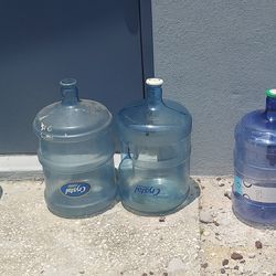 5 Gallon Water Jugs