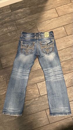 Authentic Rock Revival Pile Boot Jeans