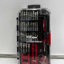 77 Piece Electronics Repair Tool Kit Screw Driver Assortmen