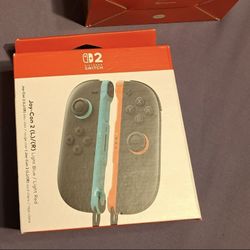 Nintendo Switch 2 Joy-Con 2 L/R - Light Blue/ Light Red