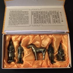 Bronze Terra Cotta Army Figures 