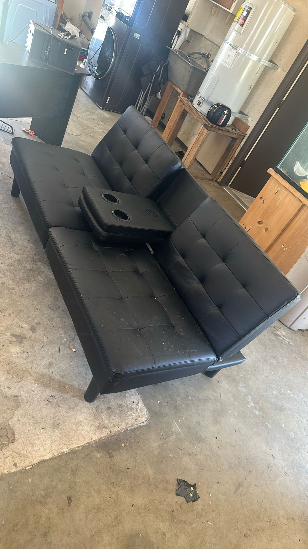 Futon With USB Plug In