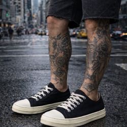 👹 Rick Owens “DRKSHDW RAMONES” Low Top Canvas 43EU / 10US