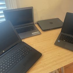 4 Laptops