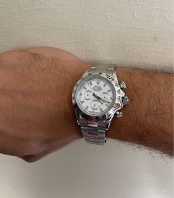 White Daytona watch