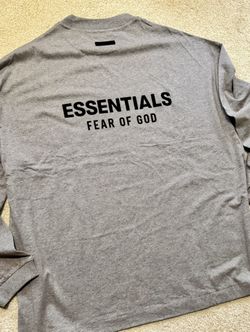 Fear Of God Essentials Apparel Heather Grey Bundle
