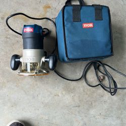 Ryobi Router With Case