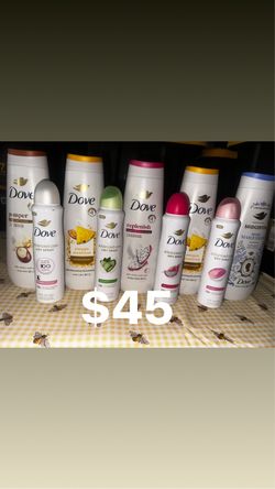Dove Body Wash & Dry Spray Bundle