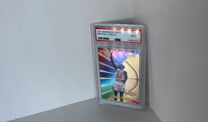 1997 BOWMAN'S BEST #96 MICHAEL JORDAN PSA 8