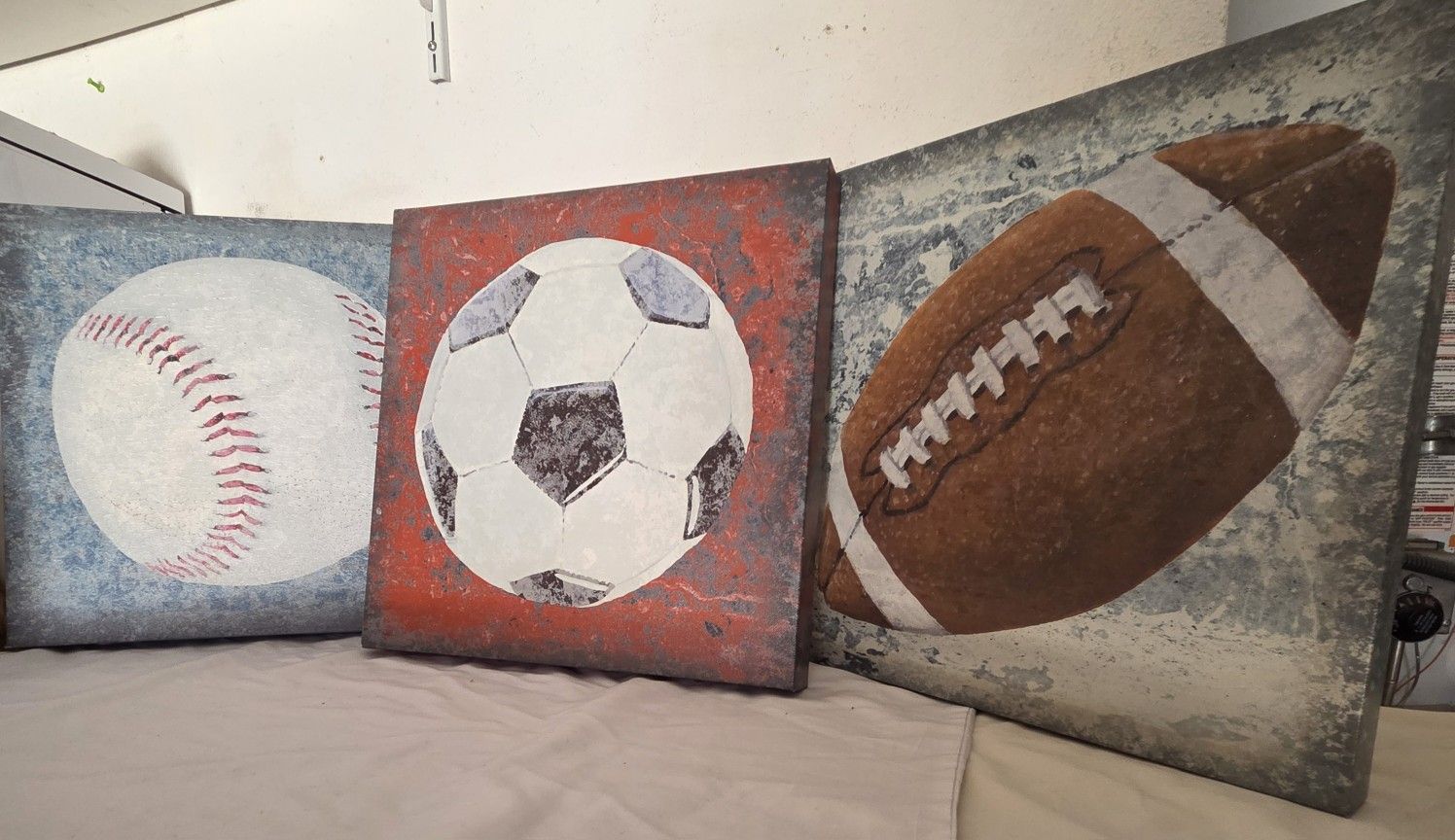 Soccer/Baseball/Football - Canvas