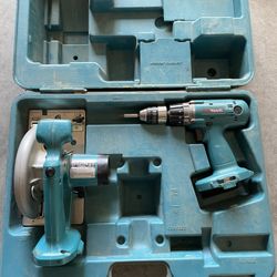 Makita Skill Saw And Drill