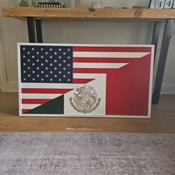 Custom Wooden Flag!