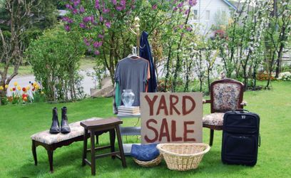Yard sale 2/28