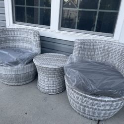 Grey Patio Furniture 