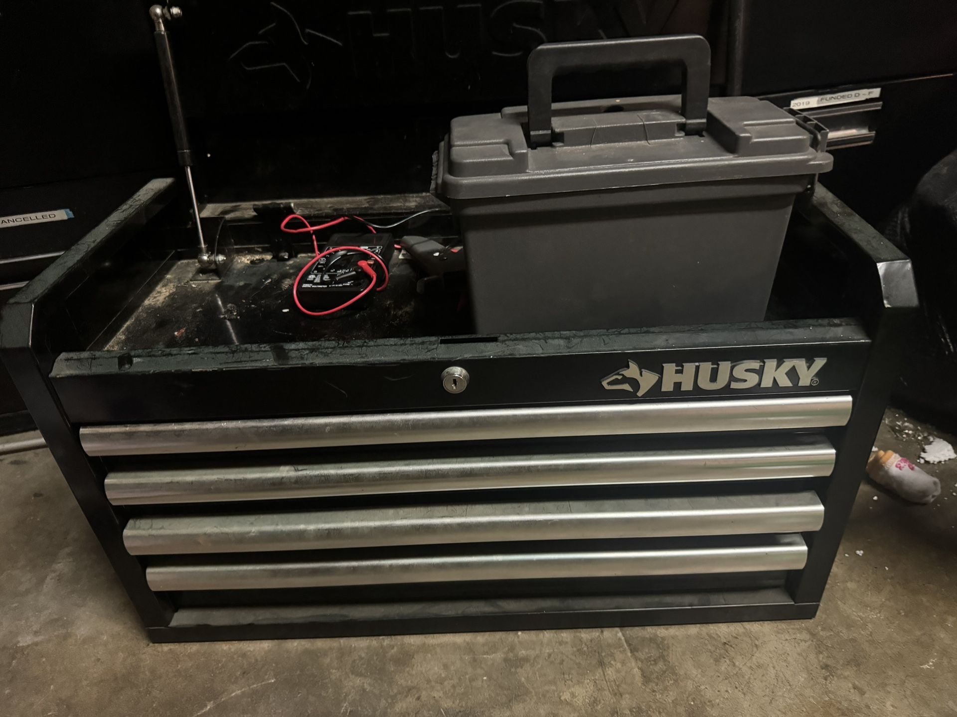 Small Tool Box With Tools 