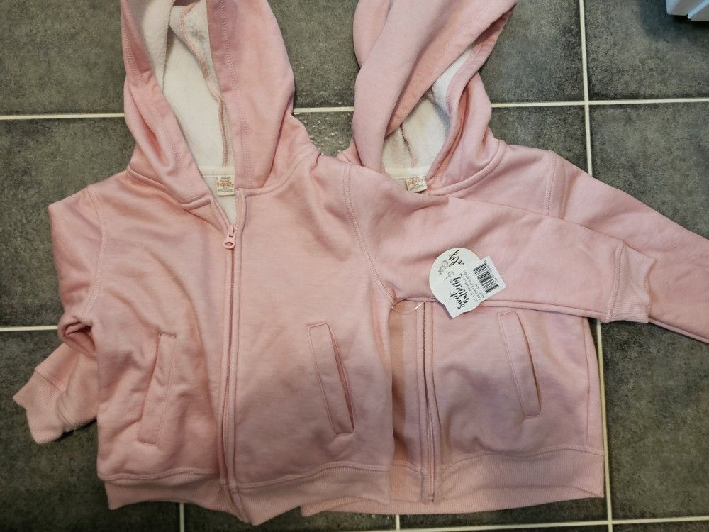 Girls Sherpa Lined Hoody