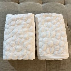 2 (two) ORGANIC Cotton Crib Standard Mattress Protector