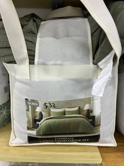 Evergrace 3 piece comforter set queen