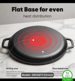 Cast iron for grill