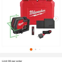 Brand new milwakee laser