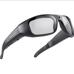 OhO sunshine 4K UHD Camera Sunglasses, Record-While-Charging, Water Resistant, UV Protection Lenses, Unisex