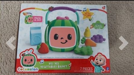 Cocomelon vegetable musical basket