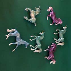 Breyer unicorn mini set