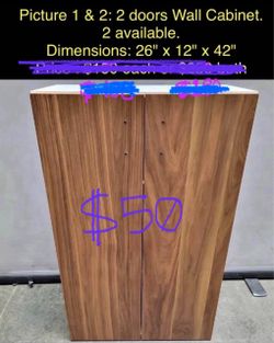 Cabinets different sizes- Wall and Base Cabinets - Read the description and photos for the prices.