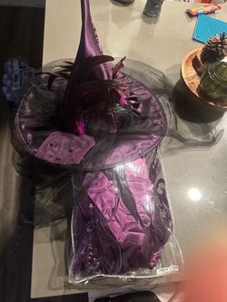 Witch costume and witch hat