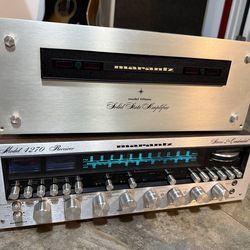 Marantz 4270 quad reciever and Marantz model 15