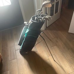 Golf Bag + Golf Clubs