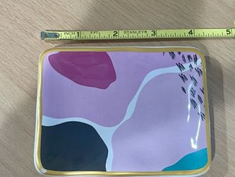 Colorful Mini Abstract Ceramic Trinket Dish