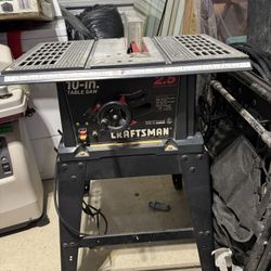 Craftsman 10” Table Saw