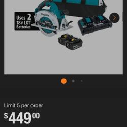 Makita Circular Saw Kit