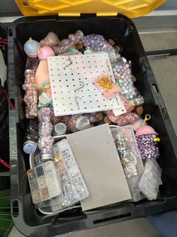 Bins of beads