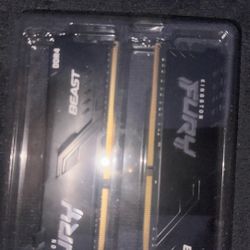 Kingston Fury Beast 32gb (2x16) Ram 3600 Mhz 