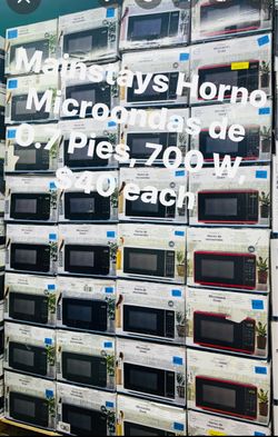 Microwaves for sale; prices are in the photos.