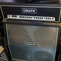 Crate Flex Wave Half Stack 120 W Guitar Amp And 4x12 Slant Cabinet $350