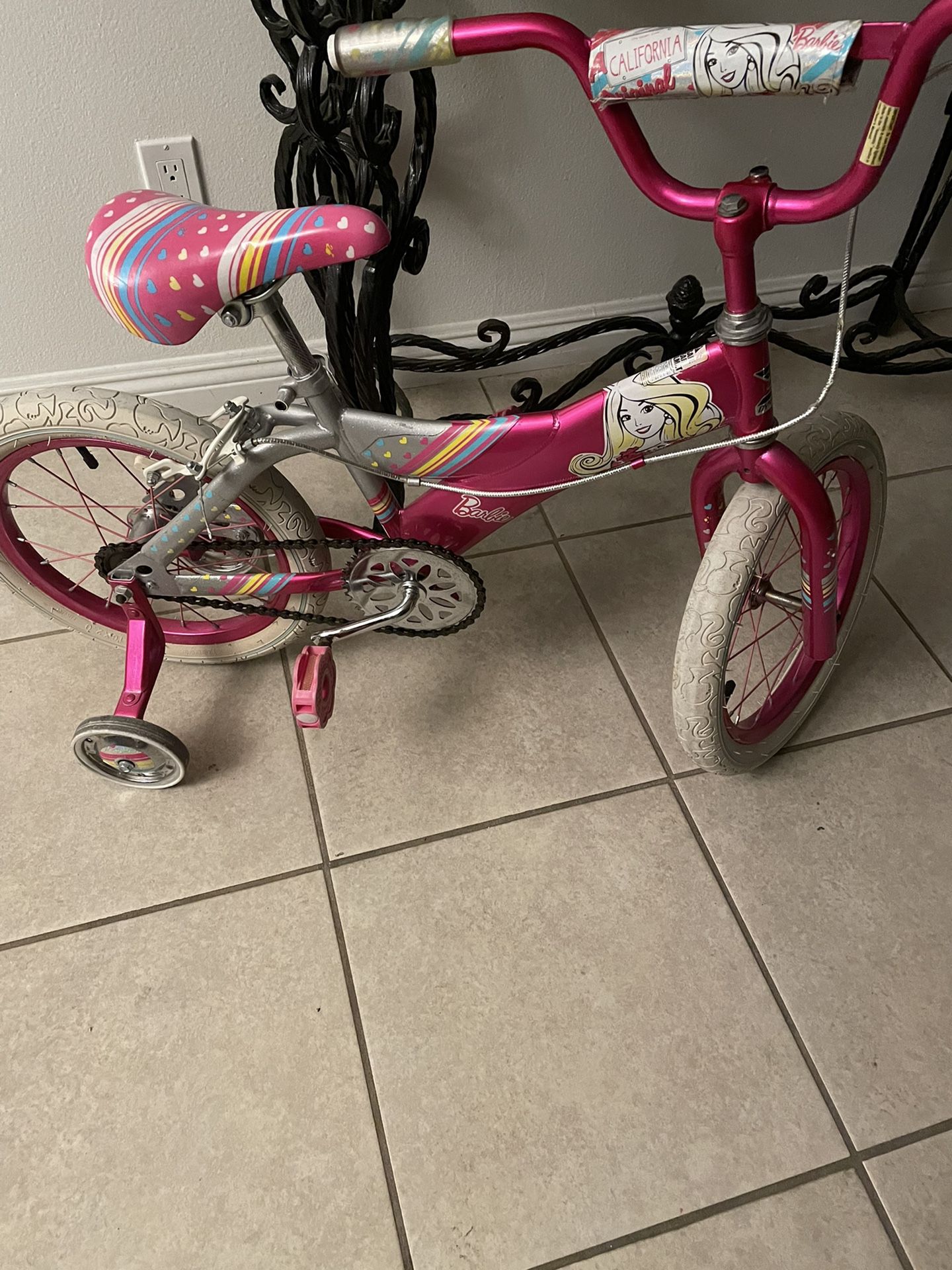 Girl Bike Size 16” Good Condition 
