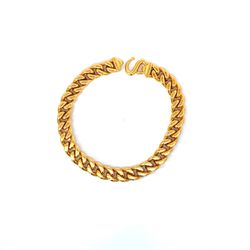 “7.5” Cuban Gold Bracelet 24kyg