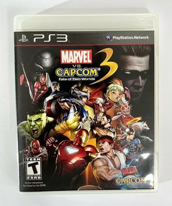 PS3 Marvel vs Capcom 3 Fate of two Worlds