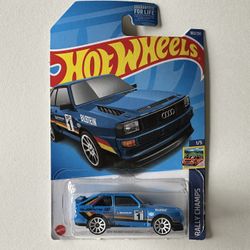 Hot Wheels 2022 84 Audi Sport Quattro Rally Champs