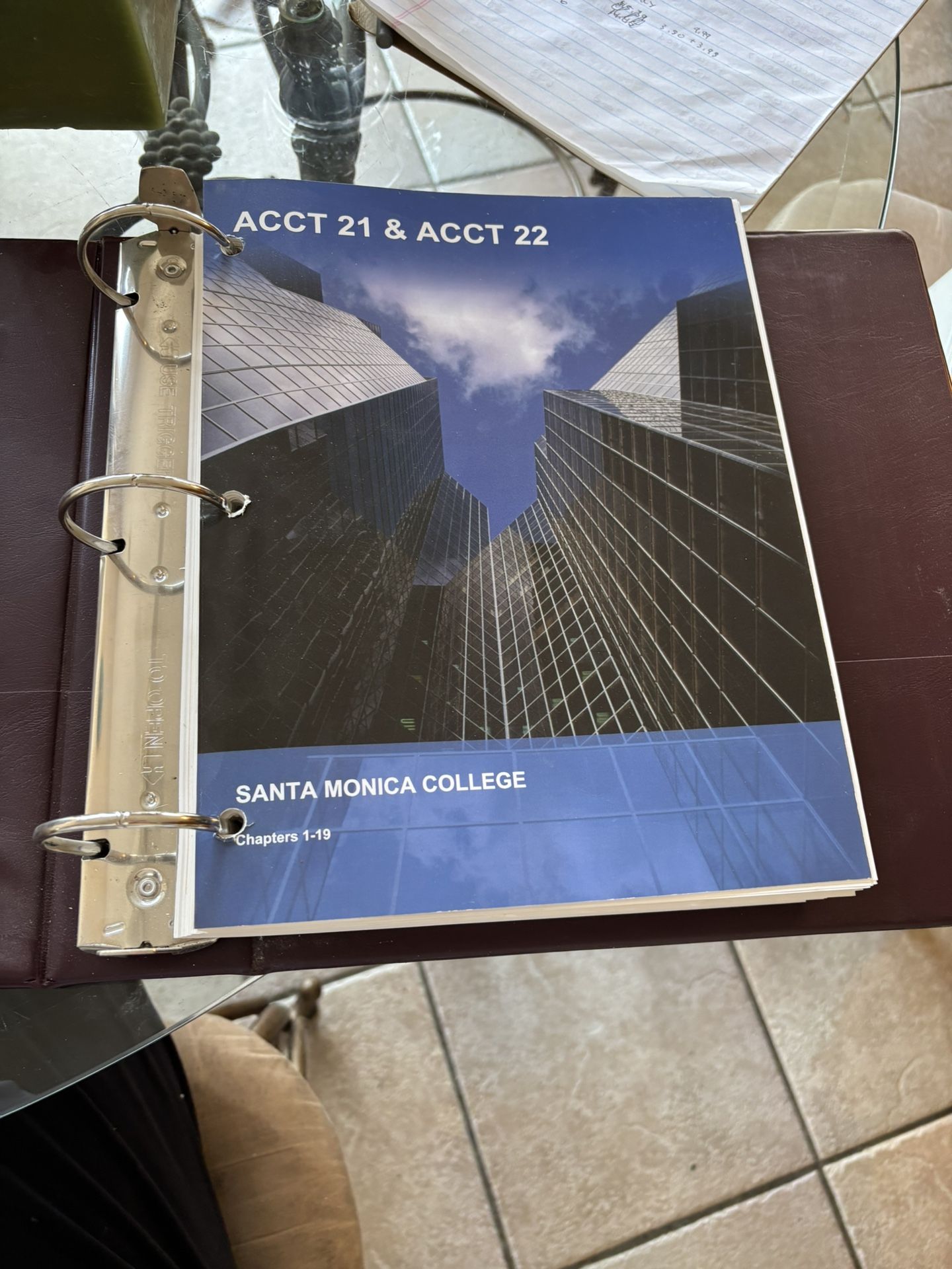 ACCT 21 & ACCT 22 Santa Monica College Chapters 1-19 Textbook