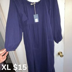 Navy Blue maxi Dress 