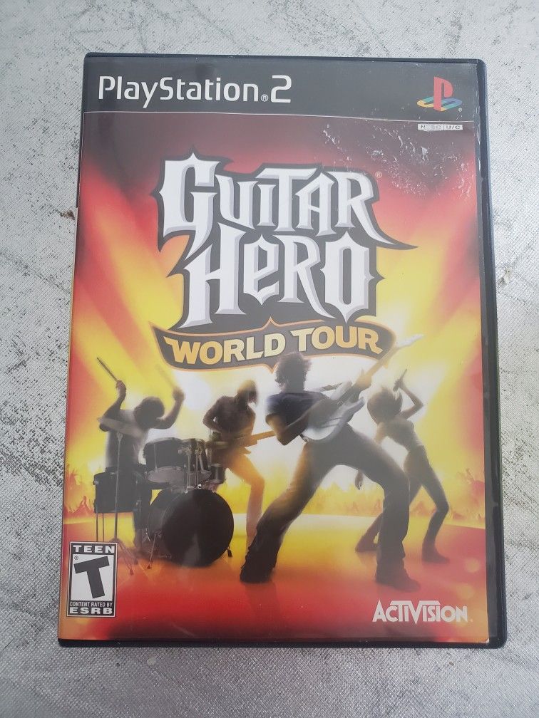 Sony PlayStation 2 Guitar Hero World Tour PS2 video game