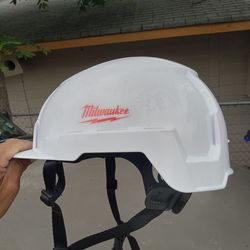 Milwaukee light hard hat