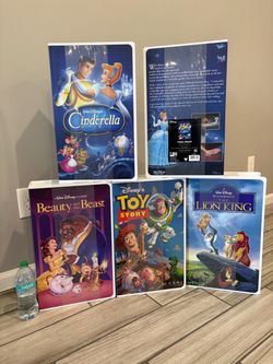 Disney VHS-Style Oversized Plush Throw Set of 4
